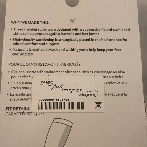 Lululemon training socks - Picture 3 of 4